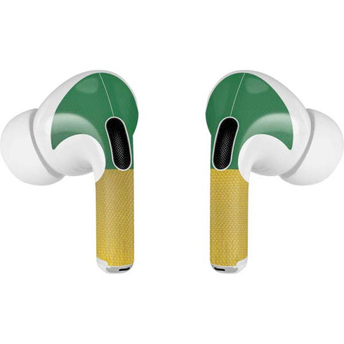 Brazil Soccer Flag AirPods Pro 2nd Gen Skin